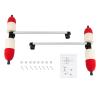 LIYUANJUN 2PCS Kayak Stabilizers, Outrigger Stabilizer System for Marine Boat Canoe Fishing Sidekick Kit Pair Outriggers for Boats view 3