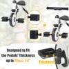 CyclingDeal 1.5" Bicycle Pedal Blocks for Child & Kids Bikes - Bring The Pedals Closer to Rider - Secure & Comfortable Riding - Small (82.5 x 63.5mm) view 2