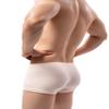 iKingsky Men's Big Pouch Boxer Briefs Shinning Shorts Underwear Stretch Low Rise Bulge Trunk Under Panties for Men (XX-Large, Nude) view 2