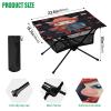 SDMKA Cute Pig Outdoor Folding Table for Camping, Beach & Picnic  Portable, Easy-to-Carry Camping Side Table with Durable Bag for BBQ, Camp Use view 3