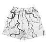 DIOTSR Mens Graphic Print Shorts Cool Mesh Basketball Shorts Casual Flat Front Shorts Summer Drawstring (Twig - White,Large) view 1