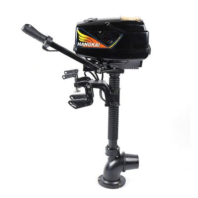 48V Electric Outboard HANGKAI 1000W 4.0HP Outboard Boat Motor Engine Boat Heavy Duty Trolling Motor Fishing Boat Engine for Inflatable Boats, Iron Boats, Plastic Boat, 3700rpm Short Shaft