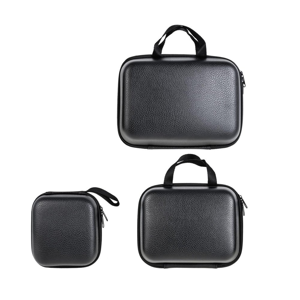 KTGCOZS Leather Fishing Reel Bag Shockproof Waterproof Spinning Reel Protective Cover Case (L#)