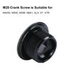M20 Crank Arm Screws, Durable Aluminum Alloy Threads Crankset Arm Bolt, Crank Fixing Bolt for crankset (Black) view 3