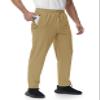 TBMPOY Men's Hiking Pants Lightweight Quick Dry Athletic Pants Stretch Casual Water Resistant Travel Pants 3 Zipper Pockets(KI,S) Khaki view 2
