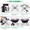 SDMKA Kawaii Anime Eyes Outdoor Folding Table for Camping, Beach & Picnic  Portable, Easy-to-Carry Camping Side Table with Durable Bag for BBQ, Camp Use view 4
