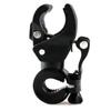 SUPVOX 3pcs Led Flashlight Clip Holder for Bike Handlebar Universal Bike Flashlight Mount 90-Degree Rotating Clamp Rubber Pad view 2
