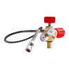 Yasorn 2024 Upgrade M181.5 DIN Valve Scuba Adapter, Paintball Fill Station for HPA Tank/PCP Air Tank with High Pressure Gauge 4500 psi PCP Paintball Filling Air Hose view 1