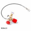 Yasorn 2024 Upgrade M181.5 DIN Valve Scuba Adapter, Paintball Fill Station for HPA Tank/PCP Air Tank with High Pressure Gauge 4500 psi PCP Paintball Filling Air Hose view 2