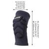 Yuly Leg Knee Patella Support Sports Brace Wrap Protector Pad Sleeve Guard Black Sport Running Toeless Socks view 3