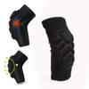 Yuly Leg Knee Patella Support Sports Brace Wrap Protector Pad Sleeve Guard Black Sport Running Toeless Socks view 4
