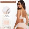 OEAK Womens Wireless Bras Comfortable Push Up Bra No Underwire Bra Full Support Lift Bralette Everyday Seamless Tshirt Bras Nude M view 3