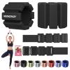 Pilates Wrist Ankle Weights for Women, Wearable Strong Arm & Leg Weights Set of 2(1Lbs Each), Adjustable Ankle Weights for Walking, Yoga, Dance, Barre, Gym view 1