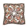 ZGYDNM Spring And Autumn Bohemian Style Flowers Head Scarf Shawl, 70x70cm(White) Russian And Ukrainian Style Square Shawls Scarves view 1