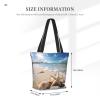 MELPHI Beach Starfishs Printed Fashionable Large Handbag And Shoulder Bag, Suitable For Various Daily Use view 2