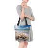 MELPHI Beach Starfishs Printed Fashionable Large Handbag And Shoulder Bag, Suitable For Various Daily Use view 3