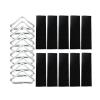 BEITESI Trampoline Accessories Trampoline Triangle Buckle Trampoline Triangle Rings Replacement Trampoline Triangle Ring(10 Pieces) view 1
