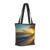 MELPHI Beach Printed Fashionable Large Handbag And Shoulder Bag, Suitable For Various Daily Use view 2