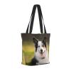 MELPHI Dog Printed Fashionable Large Handbag And Shoulder Bag, Suitable For Various Daily Use view 2