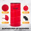 Yes4All Pop Up Defender, 3-Pack Basketball Youth Training Equipment, Portable Football Soccer Basketball Drill Defender view 2