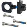 AYLIFU 1 PCS Bicycle Chain Tensioner Aluminum Alloy Chain Tensioner Single Speed Bike Chain Tensioner for BMX Fixie Bike Single Speed Bike (Black) view 1