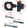 AYLIFU 1 PCS Bicycle Chain Tensioner Aluminum Alloy Chain Tensioner Single Speed Bike Chain Tensioner for BMX Fixie Bike Single Speed Bike (Black) view 2