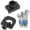 AYLIFU 1 PCS Bicycle Chain Tensioner Aluminum Alloy Chain Tensioner Single Speed Bike Chain Tensioner for BMX Fixie Bike Single Speed Bike (Black) view 3