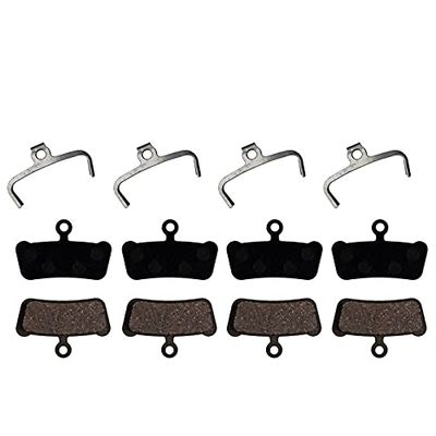 4 Pairs Resin/Ceramic/All Metal Bike Disc Brake Pads/Fit for SRAM Guide RSC/RS/R Avid XO E7 E9 Trail MTB Hydraulic Brake Pad (Color : 4 Resin)