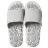 LUXRUB Plantar Fasciitis Massage Slippers Men Women Foot Pain Relief Massage Sandals Acupuncture Shower Shoes Promoting Blood Circulation Relaxation Gifts For Parents (Color : Gray, Size : 8.5/9) view 1