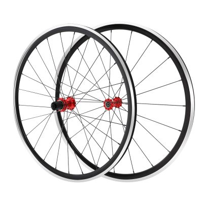BANLICALI 700C Wheelset Aluminum Alloy Bike Wheels, Rim C/V Brake Mountain Bike Wheelset with Quick Release Lever Skewer, Front Rear Mountain Bike Wheels for 7/8/9/10/11 Speed Cassette