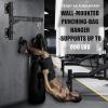 Heavy Bag Hanger, Wall Mount Punching Bag Hanger, Adjustable Heavy-Duty Boxing Bag Wall Bracket, Punching Bag Mount Stand for Home or Gym, for Kickboxing Bag, Muay Thai Bag,Etc (Supports up to 800Ib) view 4