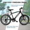 Ecarpat 20 inch Kids Mountain Bike for Boys Girls 6-13 Years Old, All Terrain Mountain Bicycles, Mountain Bikes 7-Speed with Mechanical Disc Brakes Front Suspension, Gift for Boys and Girls view 3
