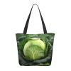 MELPHI Cabbage Printed Fashionable Large Handbag And Shoulder Bag, Suitable For Various Daily Use view 1