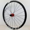 LSRRYD Wheel Set 700C Thru Axle Road Bike Wheelset Disc Brake 8 9 10 11 12 Speed Cassette Bearing Hubs 24H 30MM Aluminum Alloy Rims (Color : Black-Red, Size : Thru Axle A) view 3
