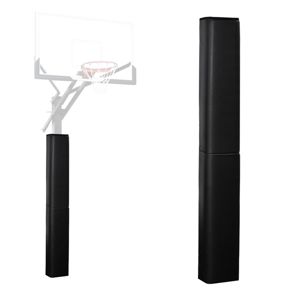 VANCL Square Pole Padding Outdoor Heavy-Duty Basketball Pole Pads Square Basketball Hoop Padding Post Pads Square Hoop Pad UV-Resistant Square Pole Pads for Protection (Fit 6''x6'' Pole)