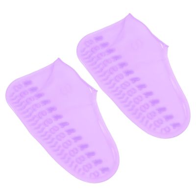 SUPVOX 3pairs Rainproof Shoe Covers Wear Resistant Unisex Footwear Protector for Adults Boys and Girls s for Outdoor Activities Travel