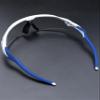 MYCOURAG 2 Pairs Replacement Temples Arms Legs Compatible with Oakley Radar EV Path/Pitch/Advancer Sunglasses-White - Black&Blue view 4
