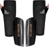 Soccer Shin Guards for Kid Youth Teen Adult - Shin Guards Sleeves with Inserted Pocket Cushion Protection Reduce Shocks and Injuries for TeamSports (Black, Small) view 1