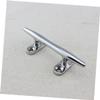 SUPVOX 3pcs Stainless Steel Bollard Rope Holder Dock Cleats for Boats Accessories Easy Installation view 2