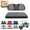 10L0L Customized Golf Cart Seat Covers with Any Embroidery Text Phrase Logo, Design Your Own Seat Cover Universal for Yamaha, Club Car Precedent DS and EZGO TXT RXV-for Original Seats ONLY view 1