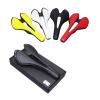 TERPON Leather Road Mountain Bike Saddle Bicycle Seat Cushions Black White Red Bicycle Parts Bicycle Saddle (Color : 3K Glossy, Size : 1) view 2