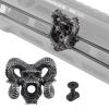 ZBULAR Devil-Horn-G2 Pressure Switch Cable Guides Decorations That Make Your AR-Look Cool Compatible with M-LOK System, Flashlight Laser Wire Management Clips Cable Clips are Used to Route and Secure view 1