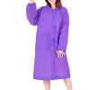 Adults Waterproof Rain Poncho Raincoats, Reusable Rain Jacket Rainwear with Hoods and Sleeves, for Outdoors, Camping, Travel view 1