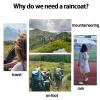 Adults Waterproof Rain Poncho Raincoats, Reusable Rain Jacket Rainwear with Hoods and Sleeves, for Outdoors, Camping, Travel view 2