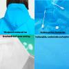 Adults Waterproof Rain Poncho Raincoats, Reusable Rain Jacket Rainwear with Hoods and Sleeves, for Outdoors, Camping, Travel view 4