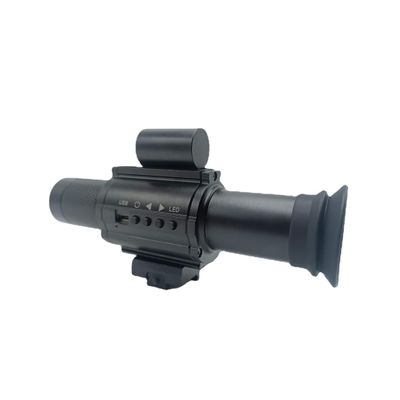 Cross Adjustable Infrared Night Vision Scope Metal Body Outdoor Hunting Equipment Visible Distance Within 100 Meters, Suitable for Close-Range Hunting and Observation