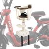 XIEEIX Child Bike Seat, Front Mounted Kids Bike Seat, Child Seat with Shock Absorber Pedal Guardrail, Suitable for Hybrid Bicycles, Power Scooters, Flatbed Bicycles, Etc view 1