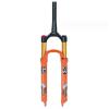 ZECHAO 26 27.5 29er Air Mountain Bike Suspension Forks,Ultralight Aluminum Alloy Quick Release 9mm Disc Brake Manual/Crown Lockout 1-1/2" (Color : Tapered Manual Lock, Size : 26inch) view 1