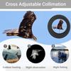 CEKOCK 850nm Cross Cursor Aiming Digital IR Night Vision Scope for Tactical Hunting with Long Distance Vision and Portable DesignRechargeable, Not Allowed to Take Photos or Videos, Black view 3