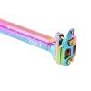 Bicycle Seat Post Mountain Road Bike Aluminum Alloy Seat Post CNC Cutting Aluminum Alloy Road Bike Seatpost for Mountain Bikes(27.2mm-Colorful) view 3